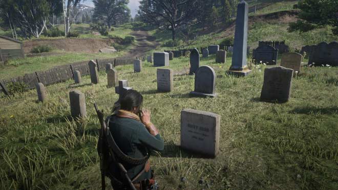 《荒野大镖客 Online》玩家自发为本作举办“葬礼”
