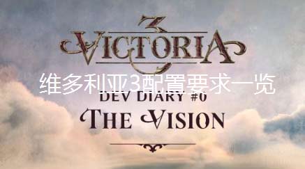 维多利亚3配置要求是什么-Victoria3最低配置及售价一览