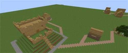 我的世界怎么让村民建造村庄