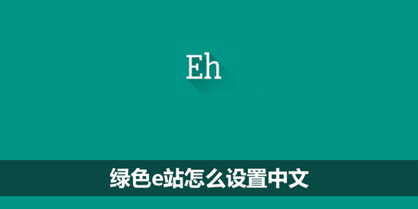 绿色e站设置中文教程